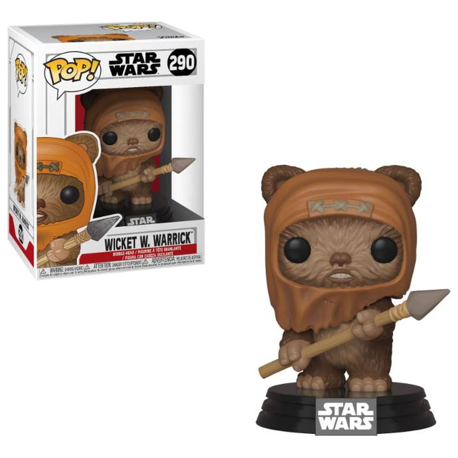 Star Wars Funko POP! Movies Vinyl Figur Wicket Produktfoto