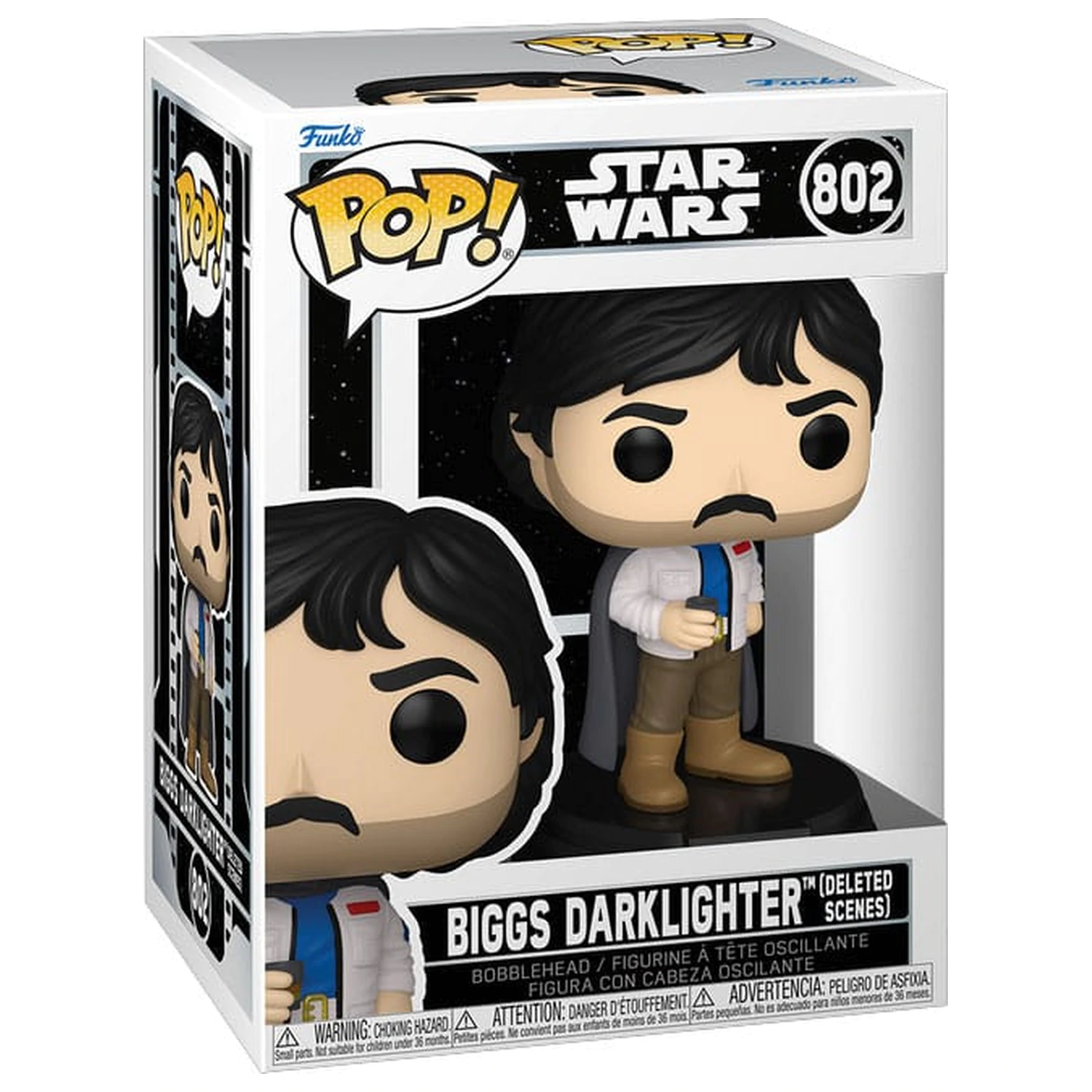 Star Wars Funko POP! Vinyl Wackelkopf Figur Biggs Darklighter (Deleted Scenes) 9 cm Produktfoto