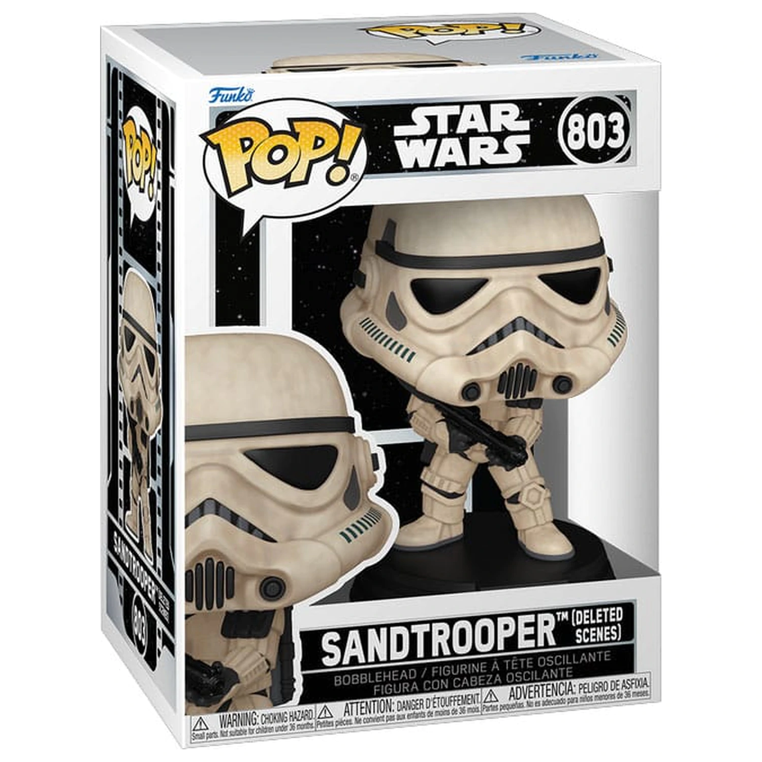 Star Wars Funko POP! Vinyl Wackelkopf Figur Sandtrooper (Deleted Scenes) 9 cm Produktfoto