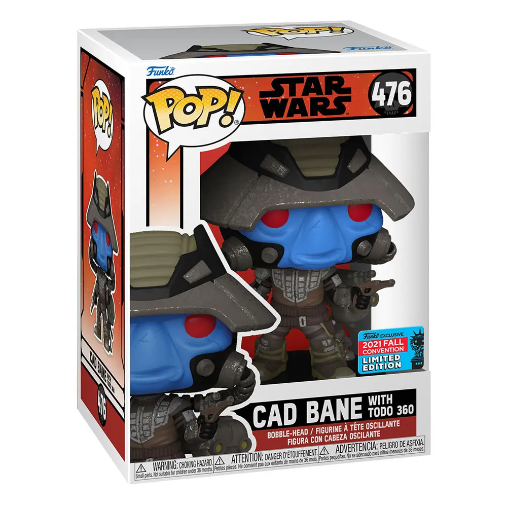 Star Wars POP! Vinyl Figur Cad Bane w/ Todo (NYCC/Fall Con.) 9 cm termékfotó