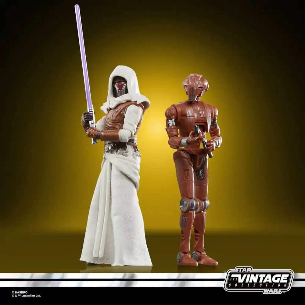 Star Wars: Galaxy of Heroes Vintage Collection Actionfiguren 2er-Pack Jedi Knight Revan &amp; HK-47 10 cm Produktfoto