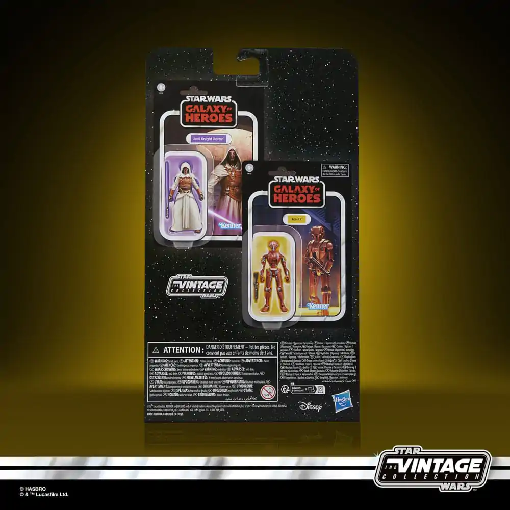 Star Wars: Galaxy of Heroes Vintage Collection Actionfiguren 2er-Pack Jedi Knight Revan &amp; HK-47 10 cm Produktfoto