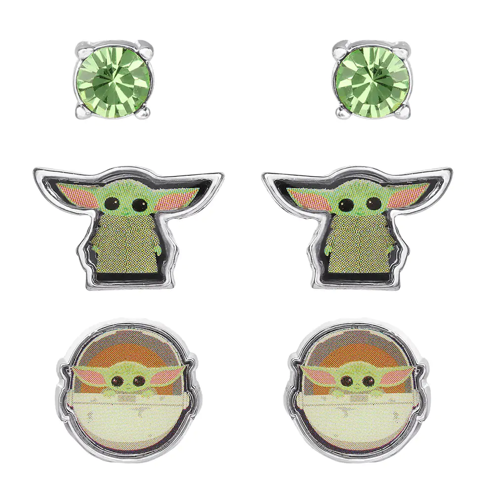 Star Wars Grogu Set 3 Paar Ohrringe Produktfoto