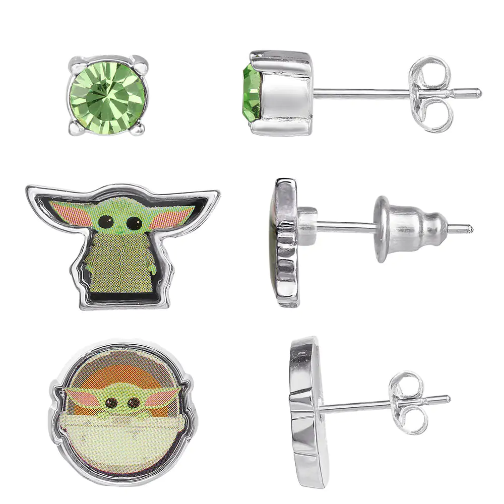 Star Wars Grogu Set 3 Paar Ohrringe Produktfoto