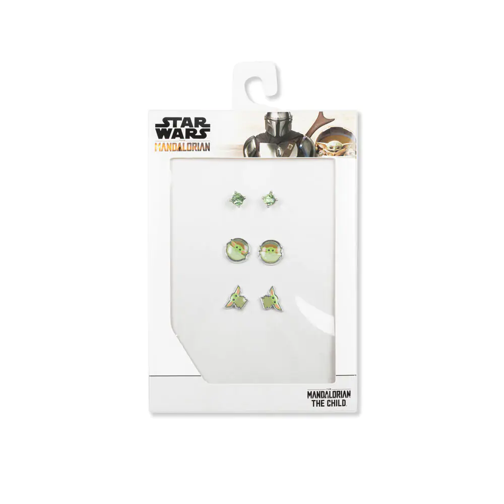 Star Wars Grogu Set 3 Paar Ohrringe Produktfoto