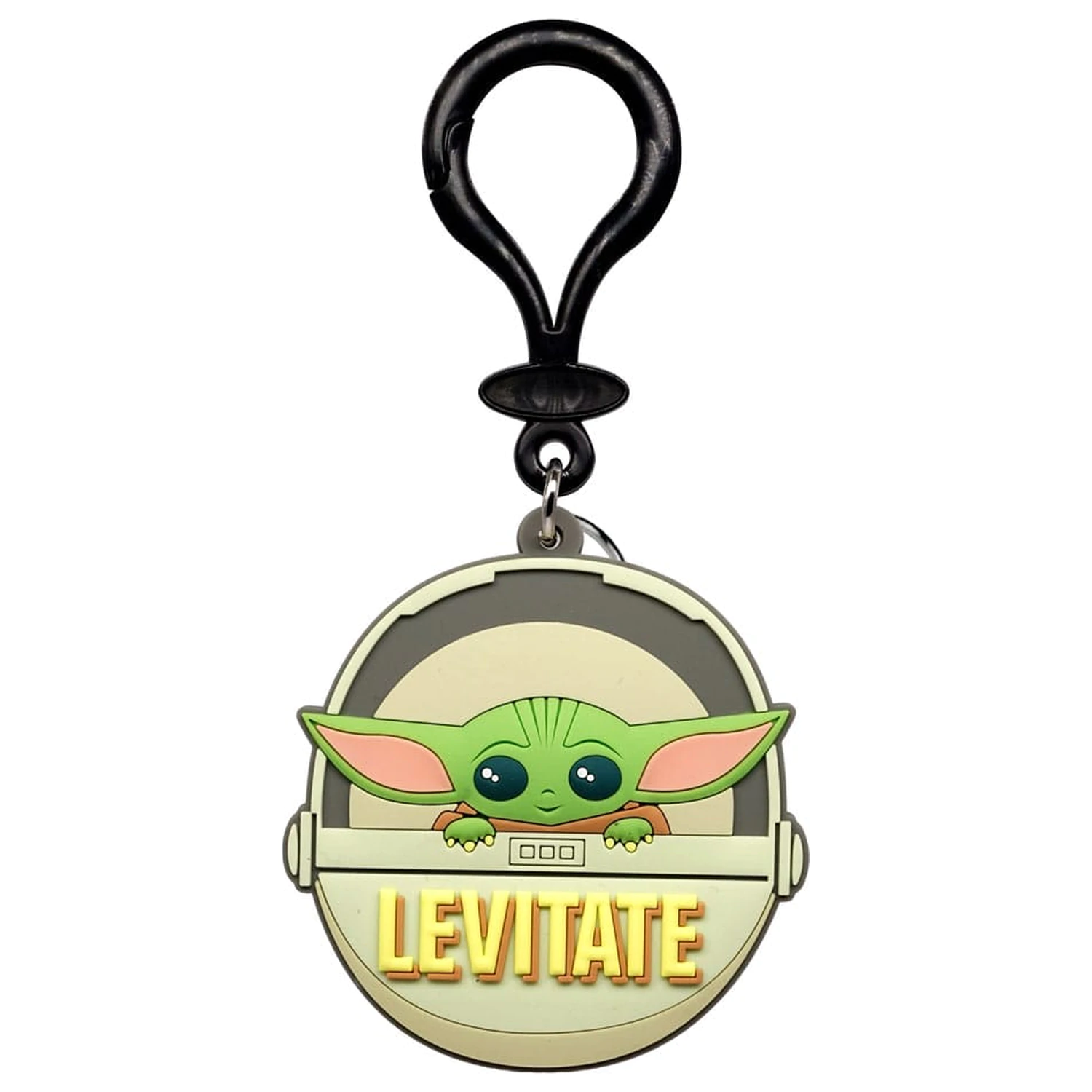 Star Wars Soft Touch PVC Taschen Clip Grogu Levitate Produktfoto