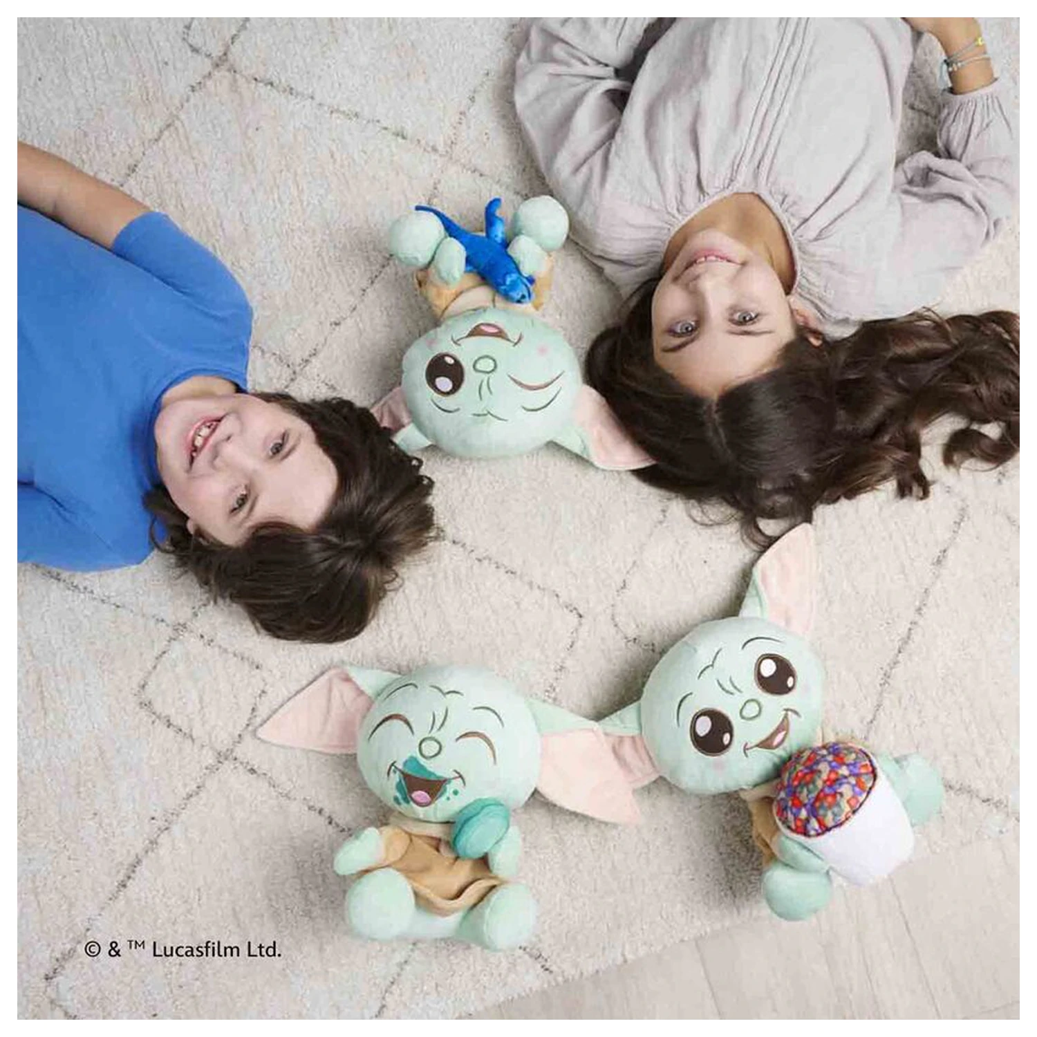 Star Wars Grogu Echsen Plüschtier 25cm Produktfoto