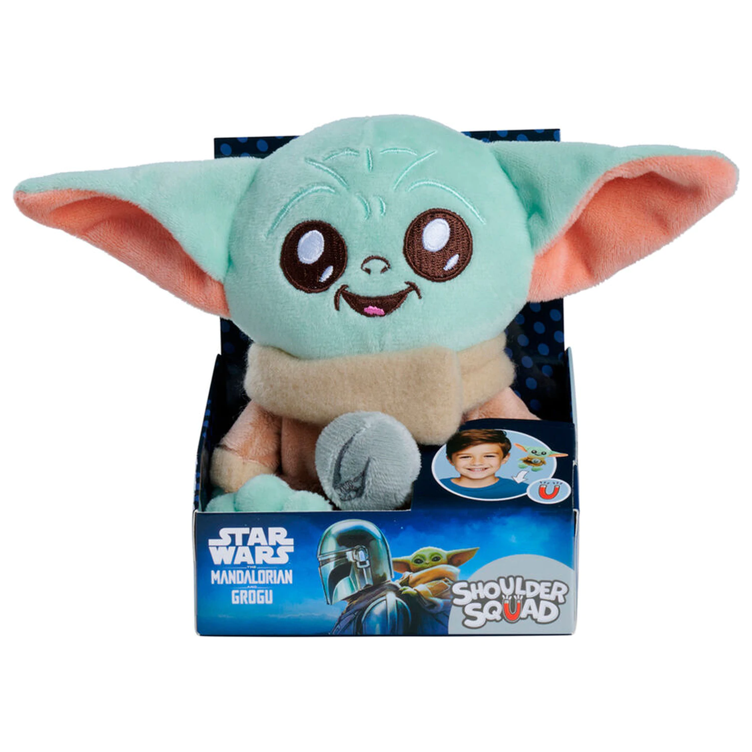 Star Wars Grogu Plüschtier Schulter 12 cm Produktfoto