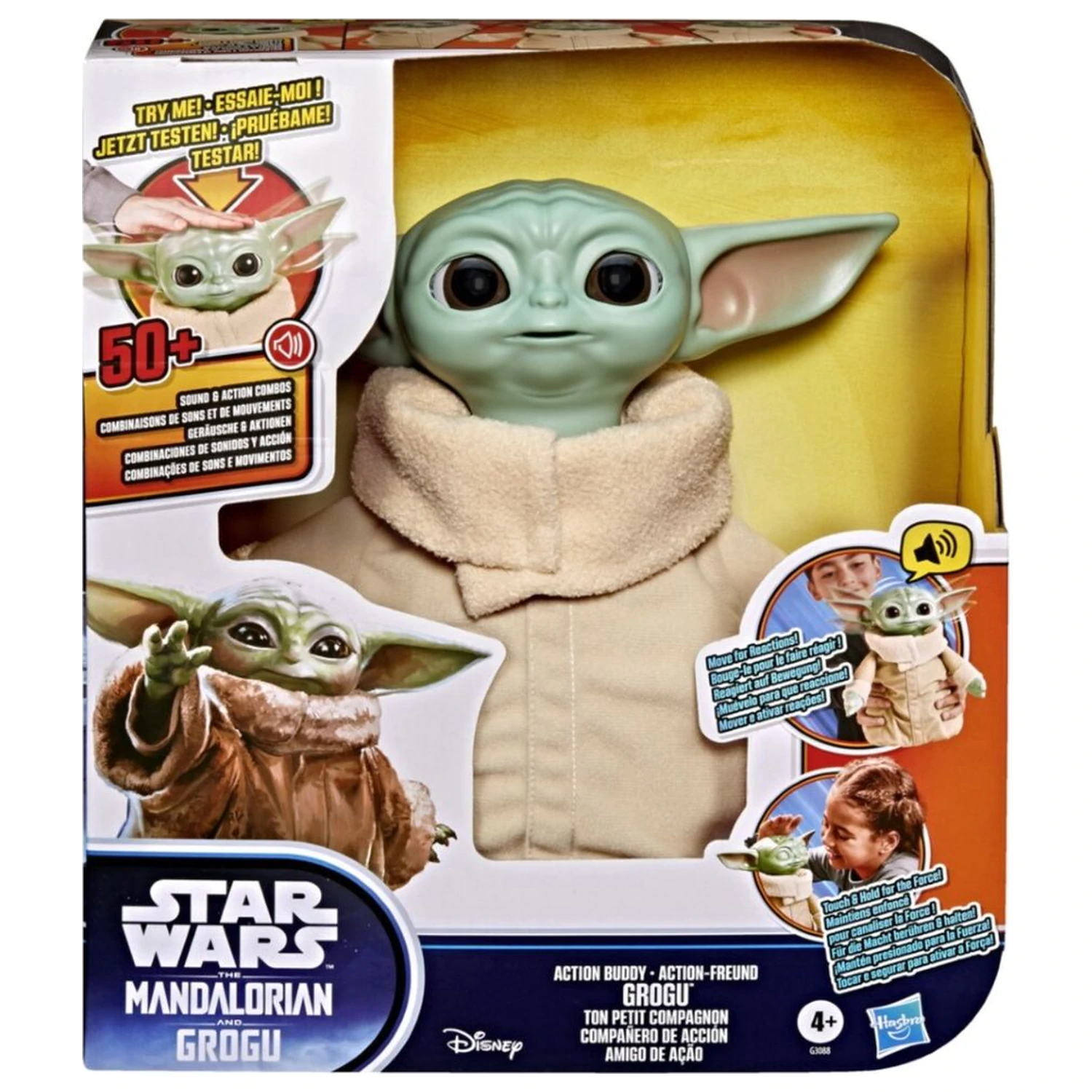 Star Wars Grogu Star Wars The Mandalorian And Grogu  Puppe Produktfoto
