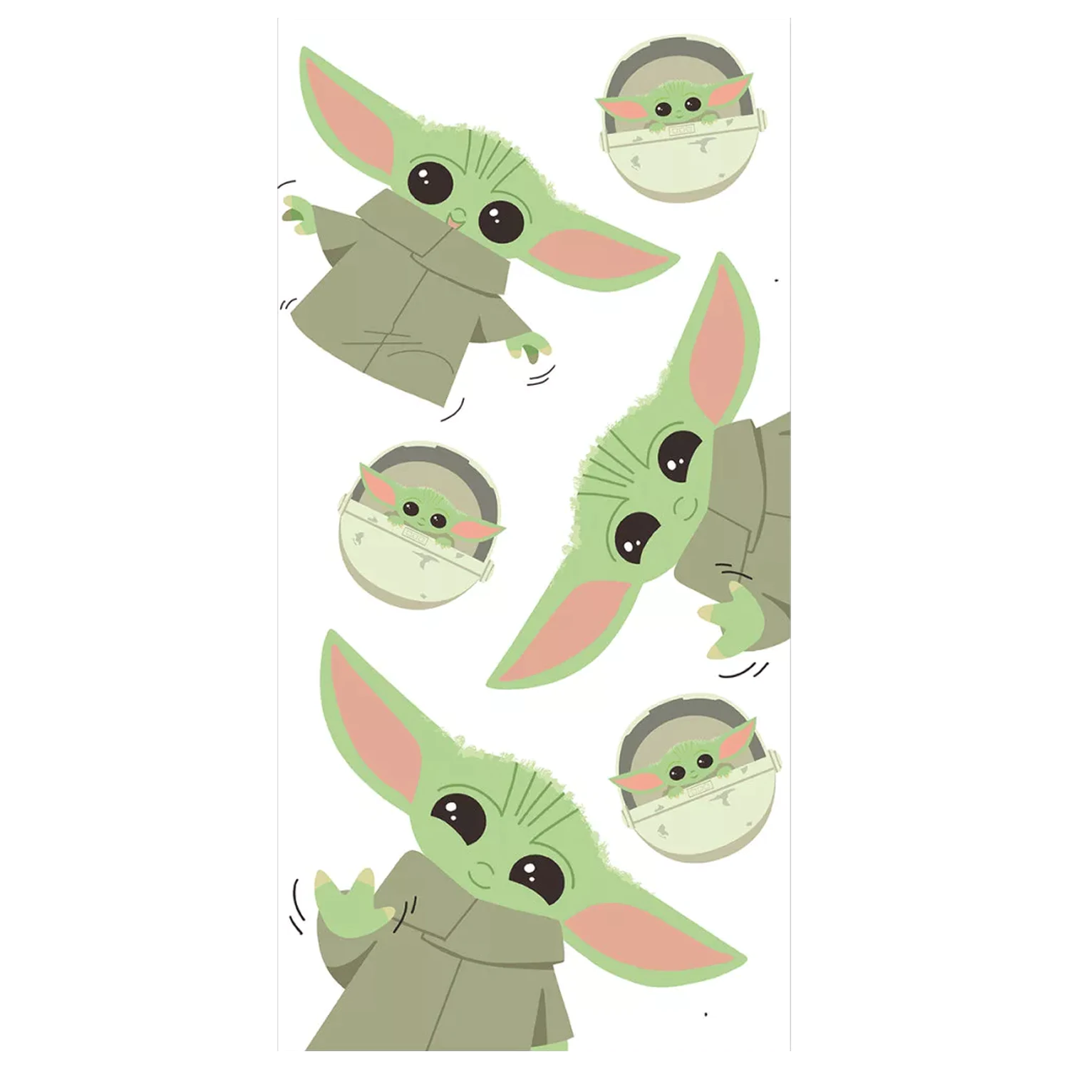 Star Wars Grogu Handtuch 70x140cm Produktfoto