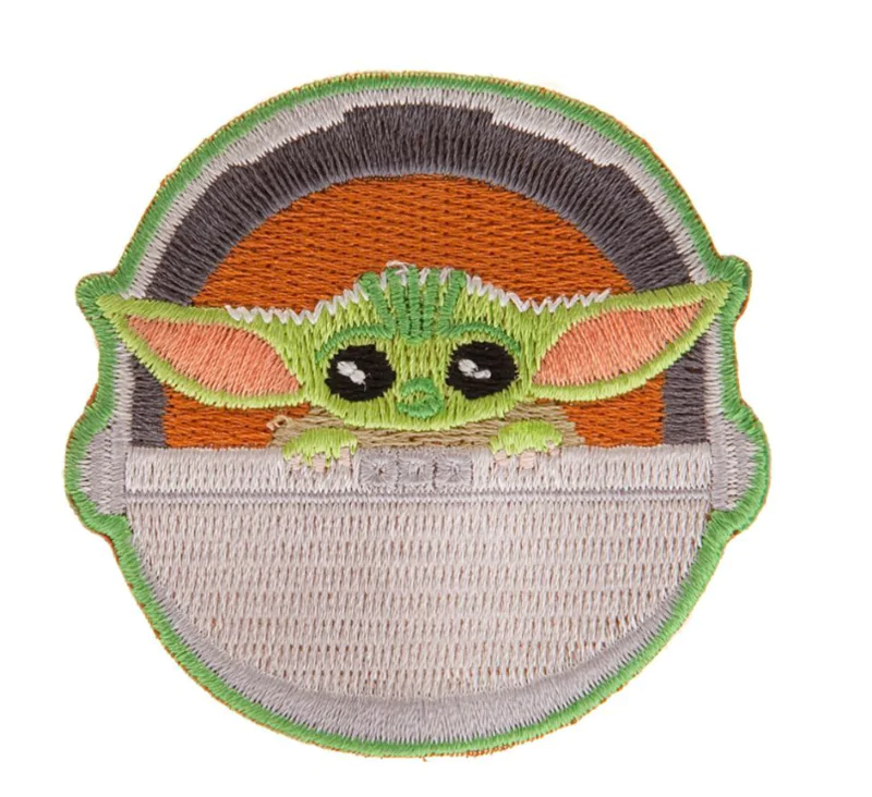 Star Wars Grogu Bügelaufkleber Produktfoto