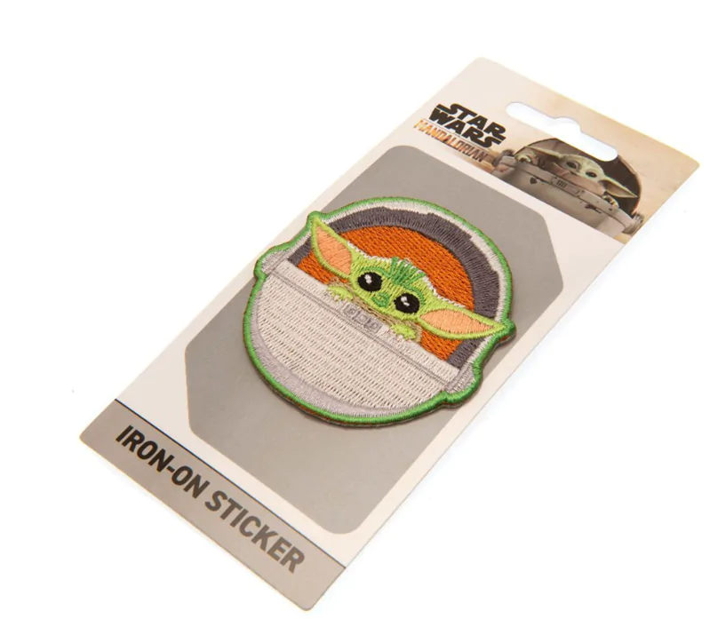 Star Wars Grogu Bügelaufkleber Produktfoto
