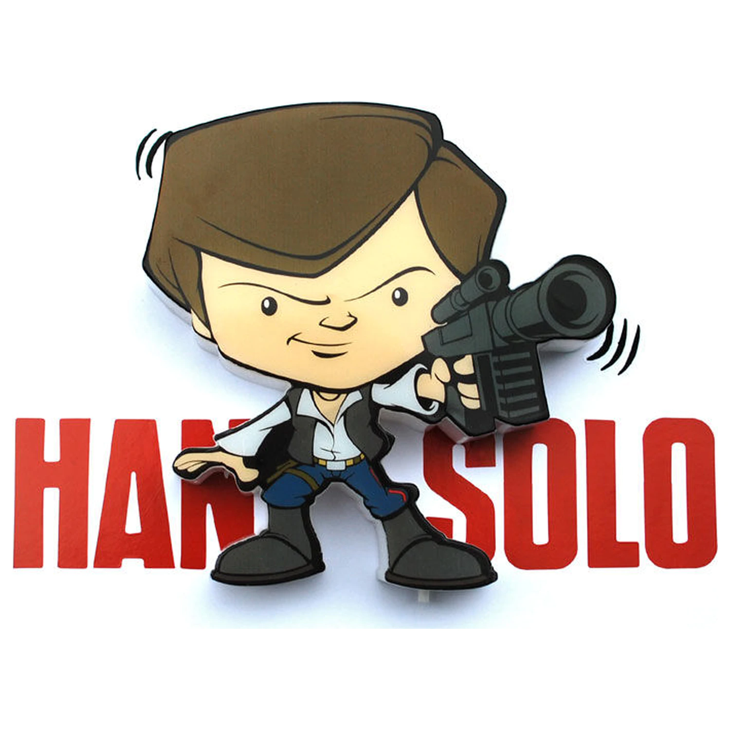 Star Wars Hans Solo 3D Licht FX Minilampe Produktfoto