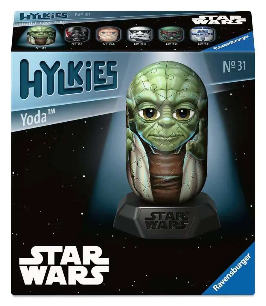Star Wars Hylkies 3D Puzzle Yoda (55 Teile) Produktfoto