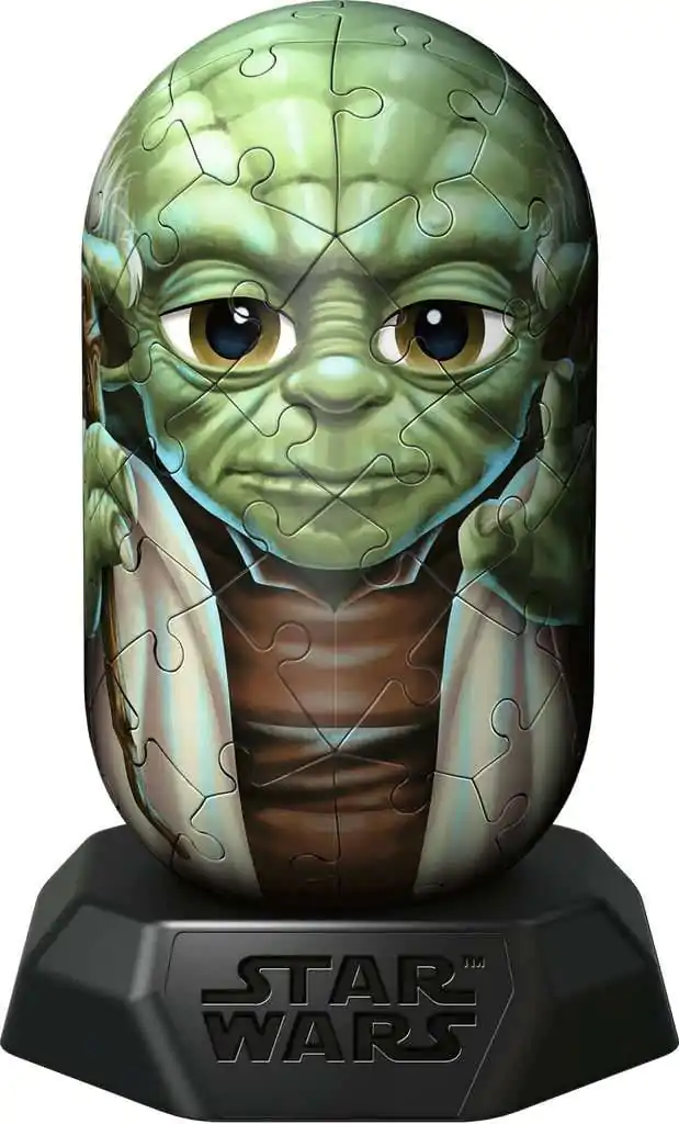 Star Wars Hylkies 3D Puzzle Yoda (55 Teile) Produktfoto