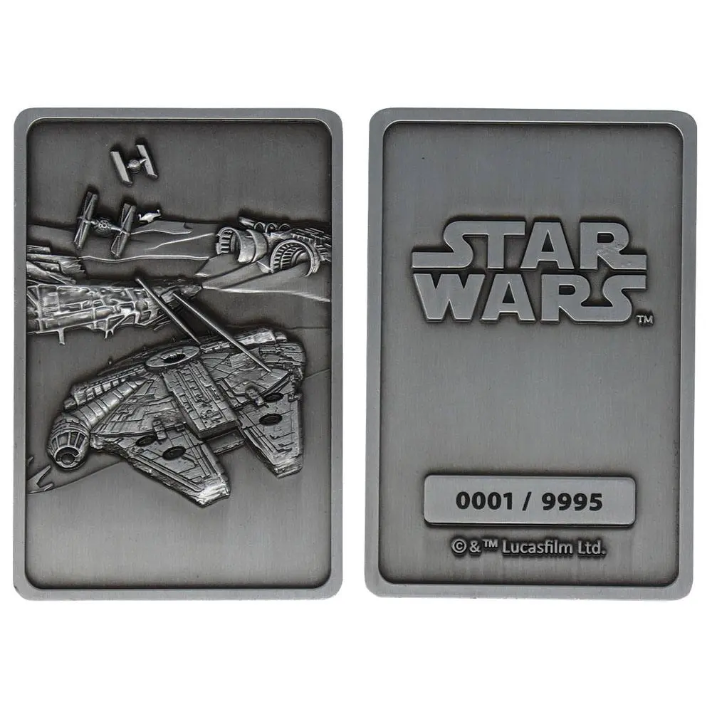 Star Wars Iconic Scene Collection Metallbarren The Millenium Falcon Limited Edition Produktfoto