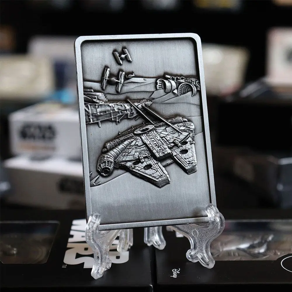Star Wars Iconic Scene Collection Metallbarren The Millenium Falcon Limited Edition Produktfoto