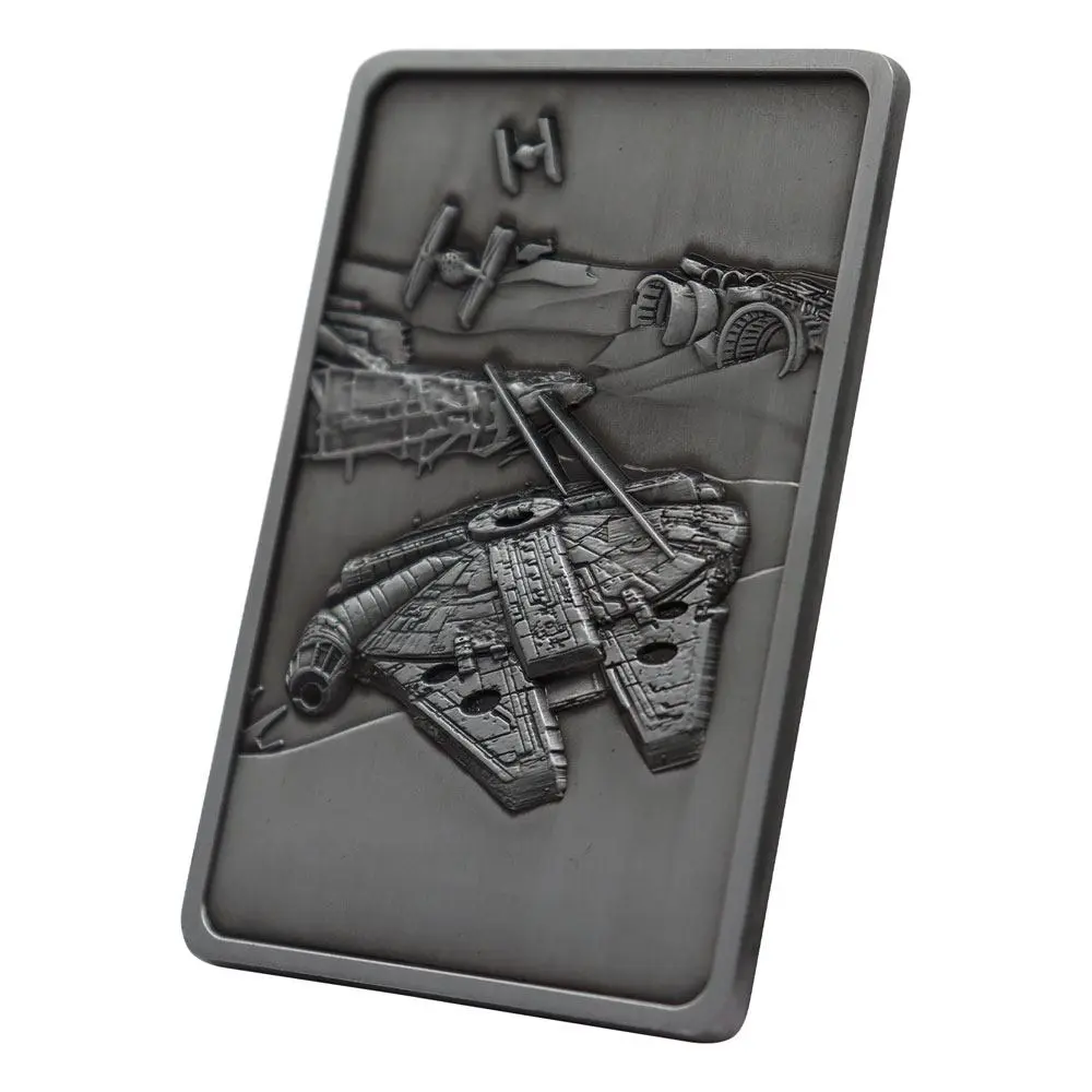 Star Wars Iconic Scene Collection Metallbarren The Millenium Falcon Limited Edition Produktfoto
