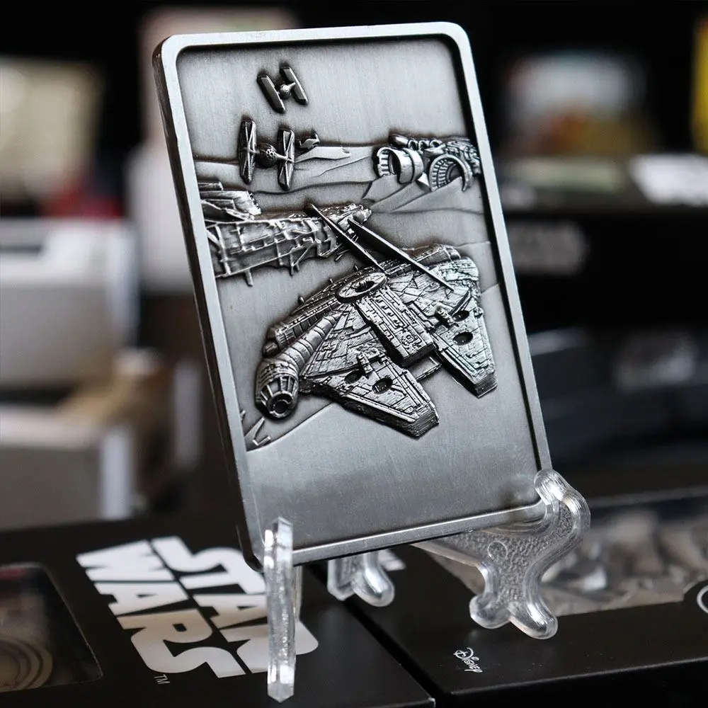 Star Wars Iconic Scene Collection Metallbarren The Millenium Falcon Limited Edition Produktfoto