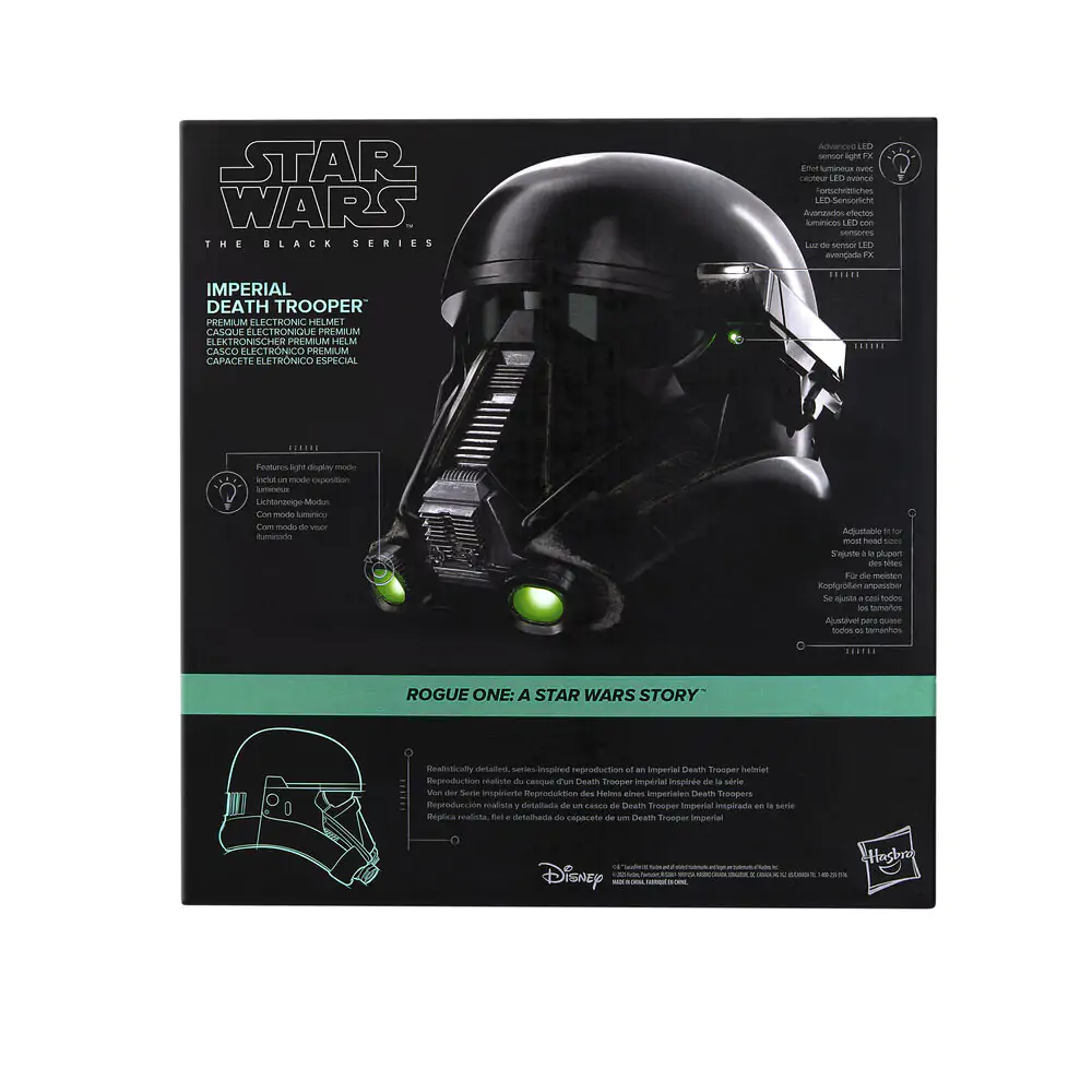Star Wars Imperial Death Trooper Elektronischer Helm Produktfoto