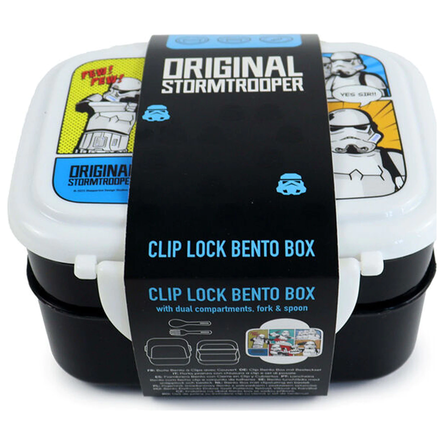Star Wars Imperial Stormtrooper Lunchbox + Besteck Produktfoto