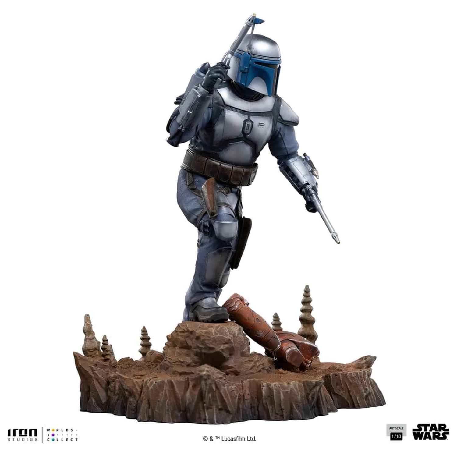 Star Wars Jango Fett Art Scale Statue 1/10 Jango Fett Produktfoto