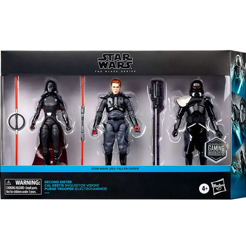 Star Wars Jedi Fallem Order Second Sister Cal Kestis Purge Trooper 3-er Pack Figurn 15cm Produktfoto