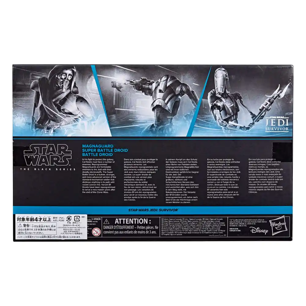 Star Wars Jedi: Survivor Black Series Action Figur 3er-Pack Magna Guard, Super Battle Droid & Battle Droid Produktfoto