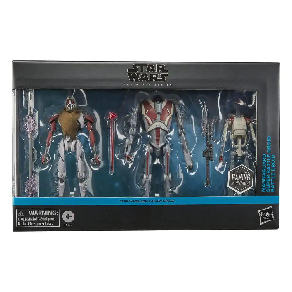 Star Wars Jedi: Survivor Black Series Action Figur 3er-Pack Magna Guard, Super Battle Droid & Battle Droid Produktfoto