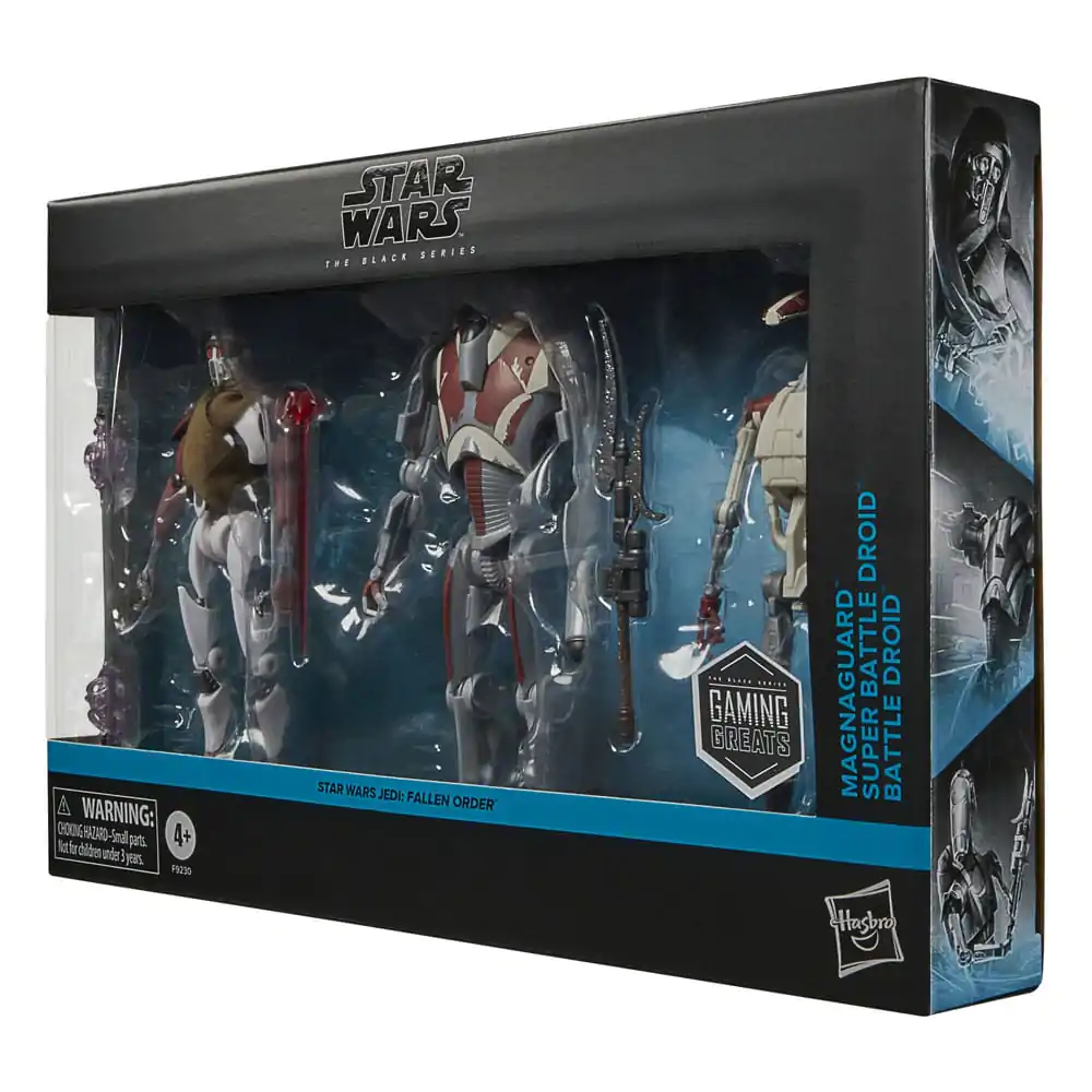 Star Wars Jedi: Survivor Black Series Action Figur 3er-Pack Magna Guard, Super Battle Droid & Battle Droid Produktfoto