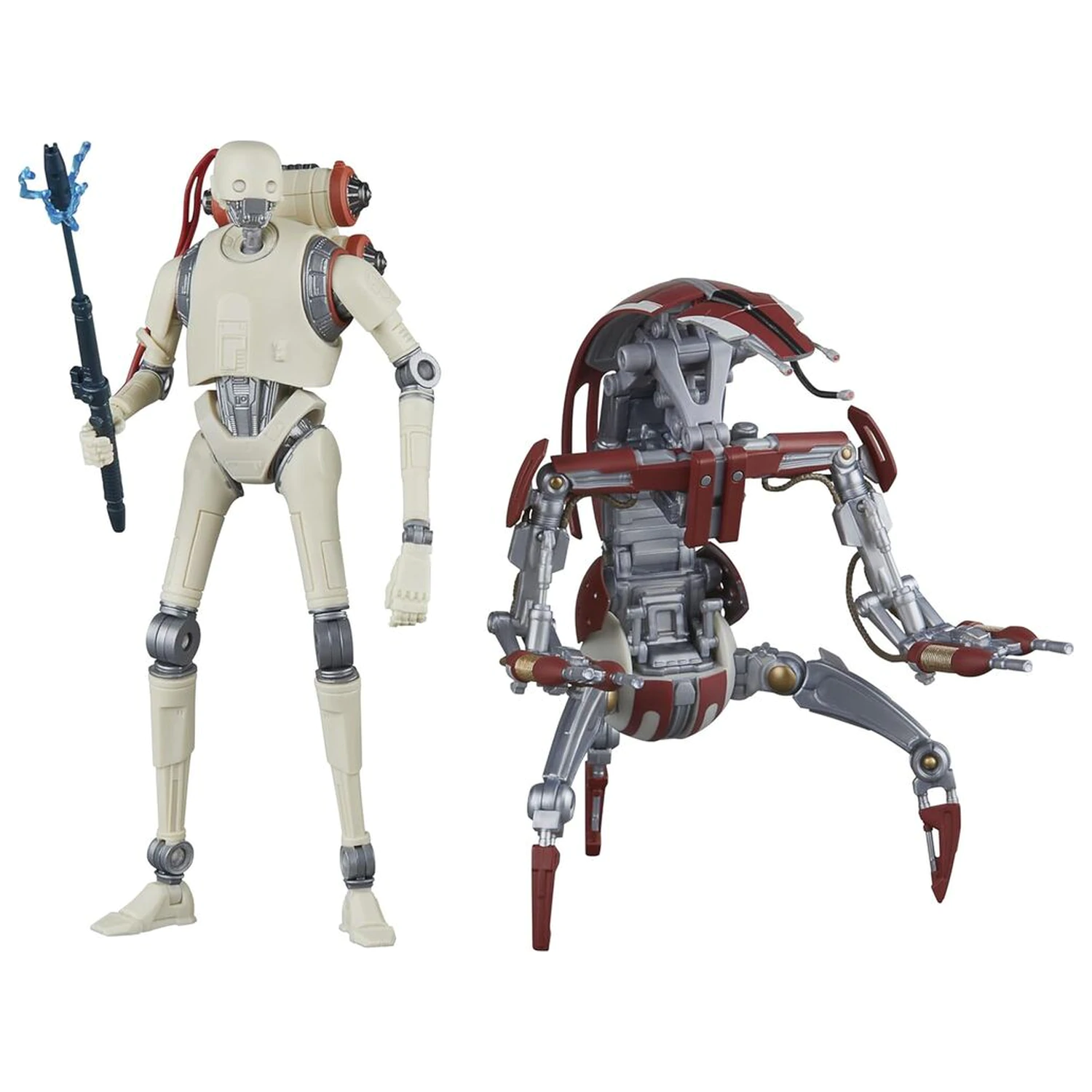 Star Wars Jedi Survivor KX Security Droid Enforcer & Droideka Pack 2 Figuren 15cm Produktfoto