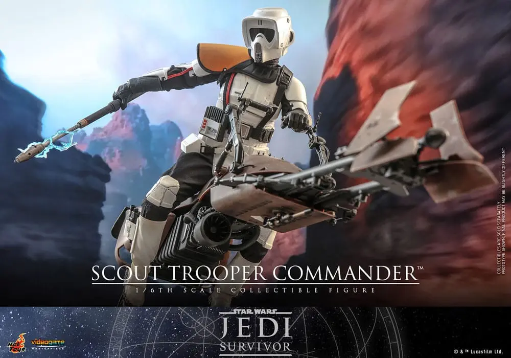 Star Wars: Jedi Survivor Videogame Masterpiece Actionfigur 1/6 Scout Trooper Commander 30 cm Produktfoto