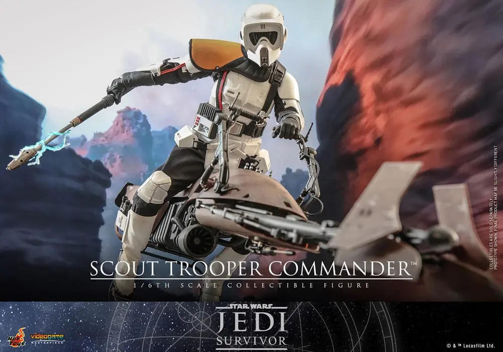 Star Wars: Jedi Survivor Videogame Masterpiece Actionfigur 1/6 Scout Trooper Commander 30 cm Produktfoto