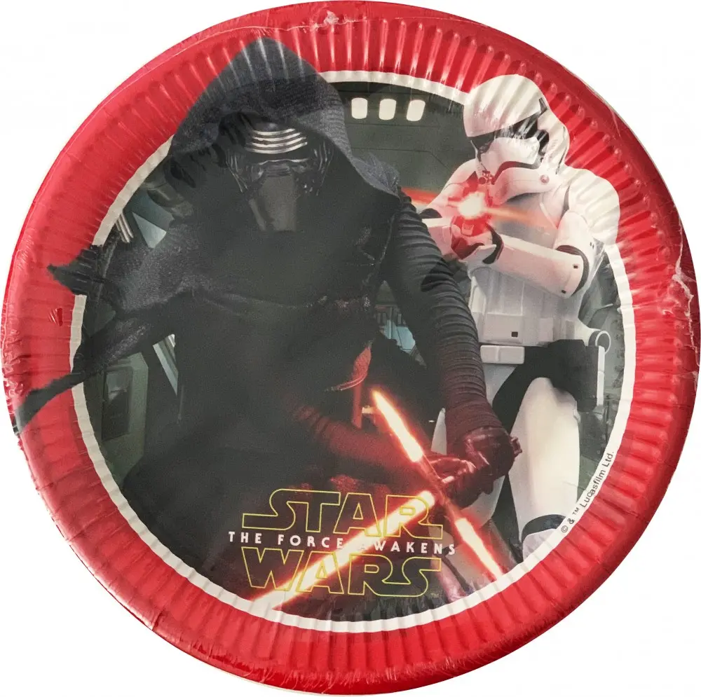 Star Wars Justice Pappteller 8 Stück 23 cm Produktfoto