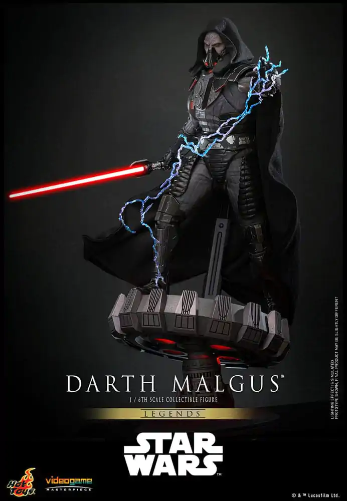 Star Wars Legends Videogame Masterpiece Actionfigur 1/6 Darth Malgus 34 cm Produktfoto