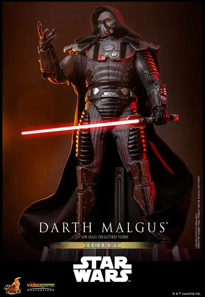 Star Wars Legends Videogame Masterpiece Actionfigur 1/6 Darth Malgus 34 cm Produktfoto