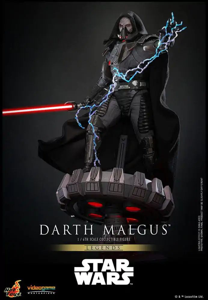 Star Wars Legends Videogame Masterpiece Actionfigur 1/6 Darth Malgus 34 cm Produktfoto