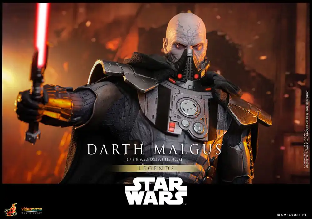 Star Wars Legends Videogame Masterpiece Actionfigur 1/6 Darth Malgus 34 cm Produktfoto