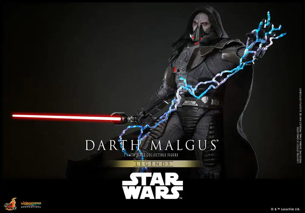 Star Wars Legends Videogame Masterpiece Actionfigur 1/6 Darth Malgus 34 cm Produktfoto