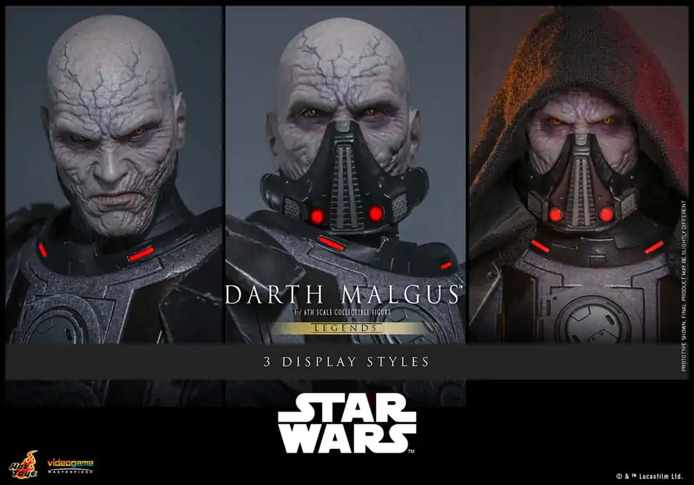 Star Wars Legends Videogame Masterpiece Actionfigur 1/6 Darth Malgus 34 cm Produktfoto