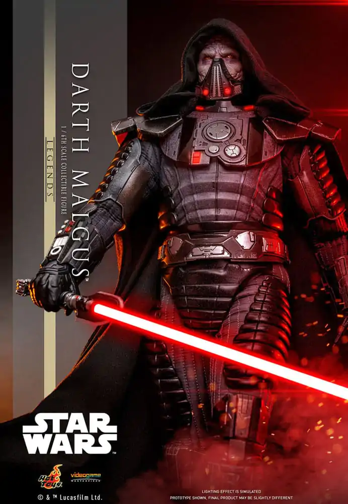 Star Wars Legends Videogame Masterpiece Actionfigur 1/6 Darth Malgus 34 cm Produktfoto