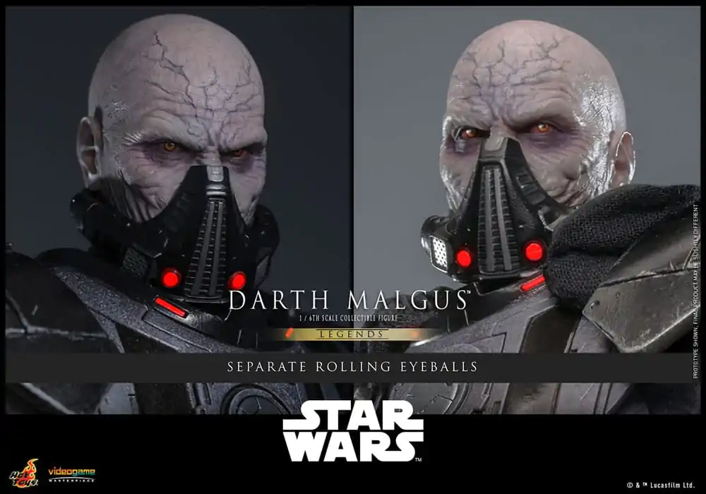 Star Wars Legends Videogame Masterpiece Actionfigur 1/6 Darth Malgus 34 cm Produktfoto