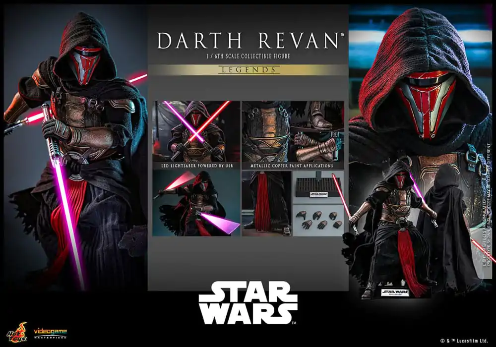 Star Wars Legends Videogame Masterpiece Actionfigur 1/6 Darth Revan 31 cm Produktfoto