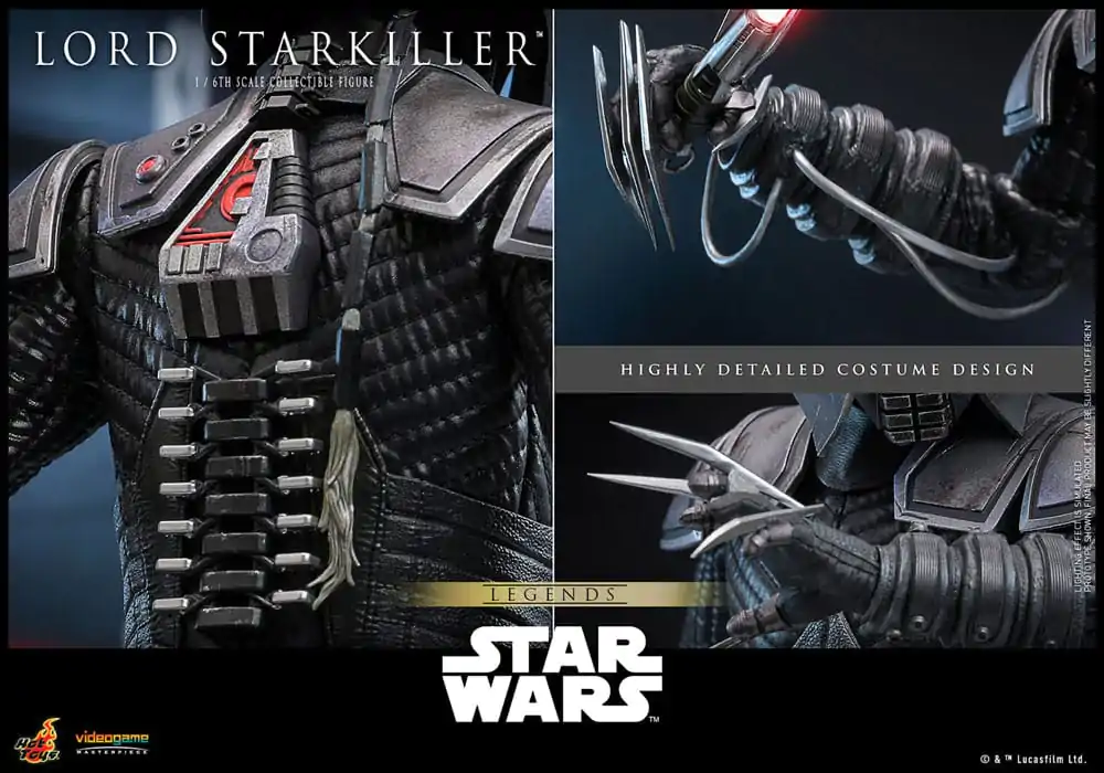 Star Wars Legends Videogame Masterpiece Actionfigur 1/6 Lord Starkiller 31 cm Produktfoto