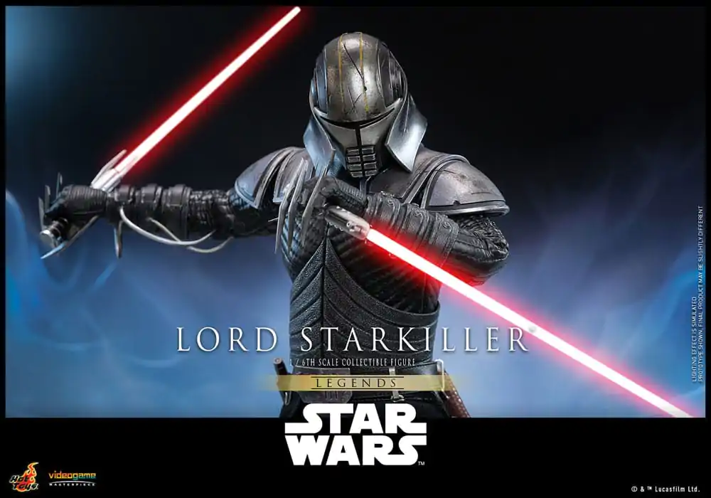 Star Wars Legends Videogame Masterpiece Actionfigur 1/6 Lord Starkiller 31 cm Produktfoto