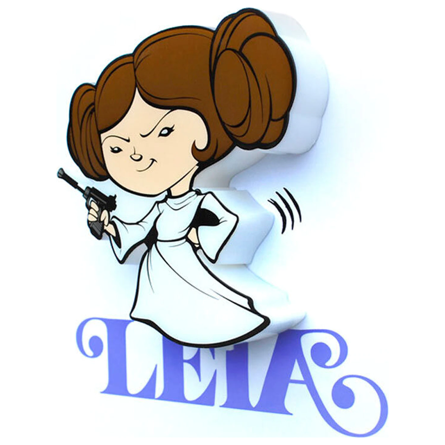 Star Wars Leia 3D Light FX Minilampe Produktfoto