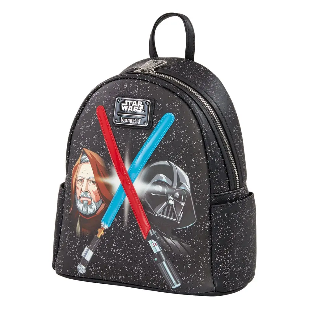 Star Wars by Loungefly Rucksack Light Sabers Darth Vader Obi Wan Produktfoto