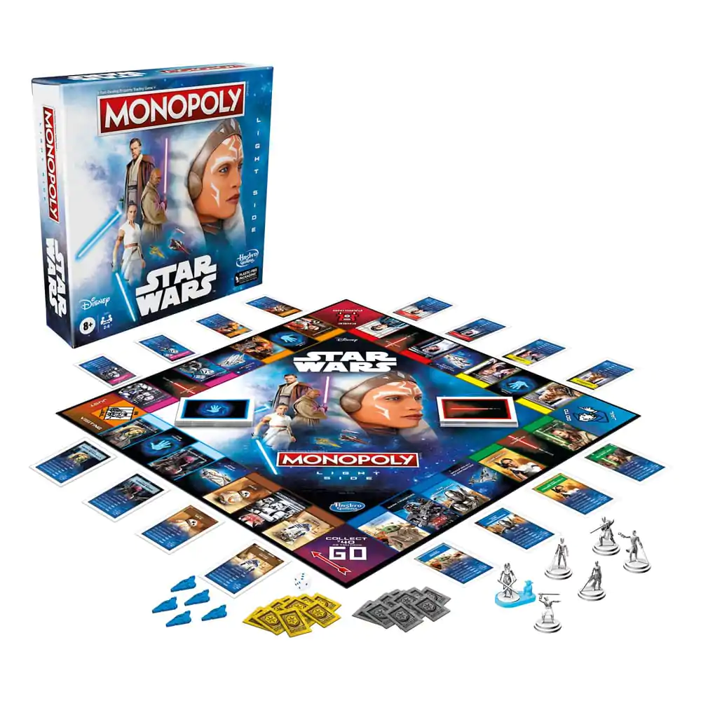 Star Wars Brettspiel Monopoly Light Side Edition *Deutsche Version* Produktfoto