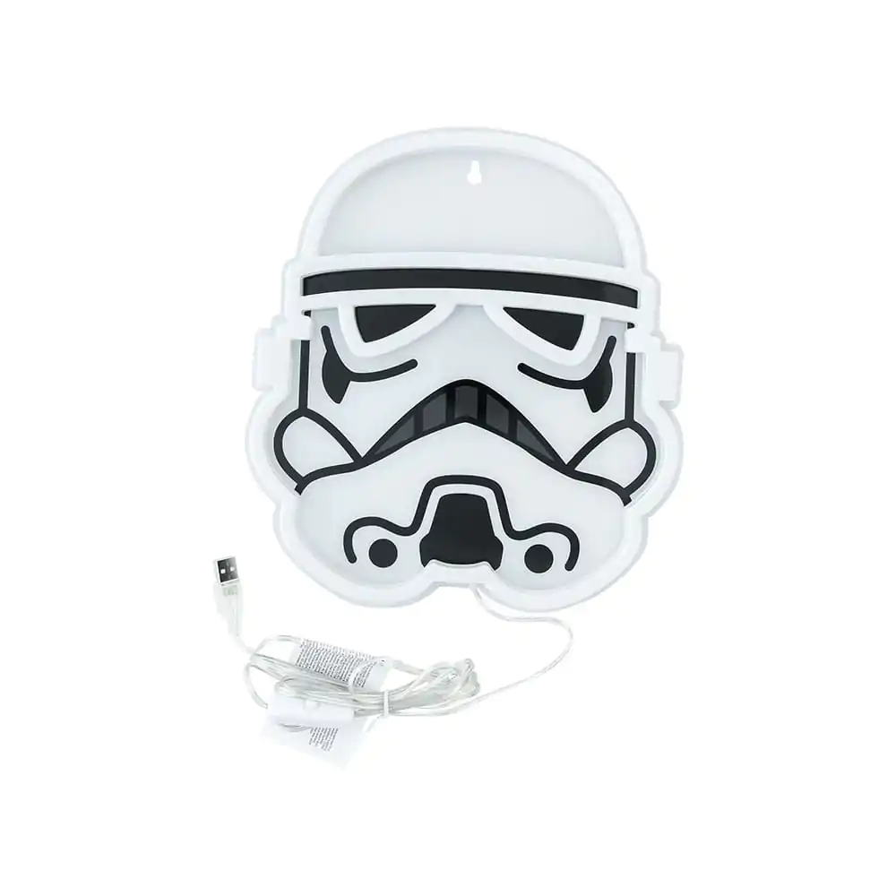Star Wars LED Wandlampe Licht Stormtrooper Neon Produktfoto