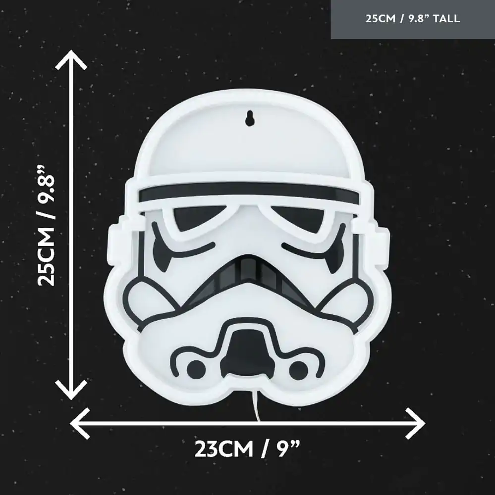 Star Wars LED Wandlampe Licht Stormtrooper Neon Produktfoto